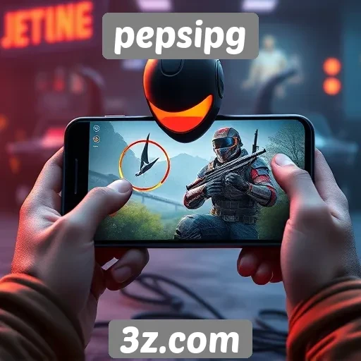 Tendências de jogos móveis no site Pepsipg