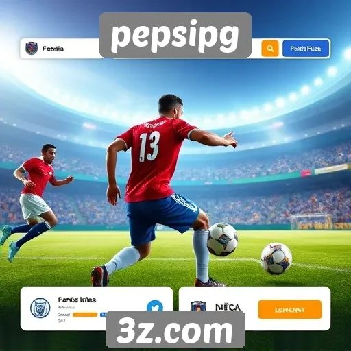 Novas funcionalidades no site pepsipg atraem jogadores